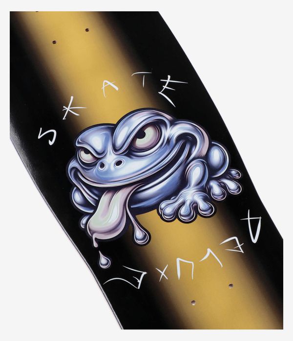 skatedeluxe Toad Rocket Shape 9" Skateboard Deck (orange)