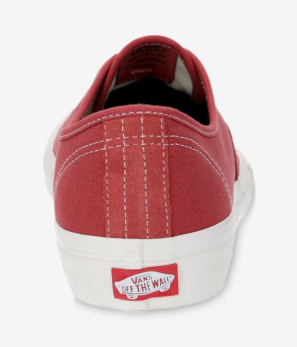 Vans Authentic Pro Shoes (mineral red marshmallow)