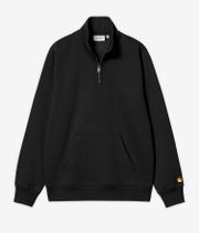 Carhartt WIP Chase Neck Zip Sweater (black gold)