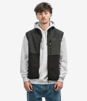 Iriedaily Auf Deck Fleece Vest (uni black)