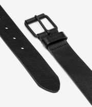 Carhartt WIP Script Leather Belt (black black)