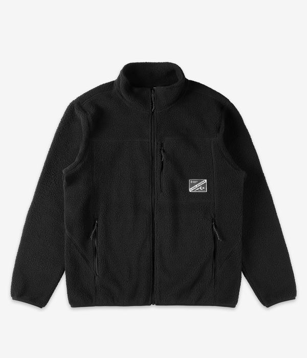 Volcom Nelson Sherpa Zipper Sweatshirt (black)