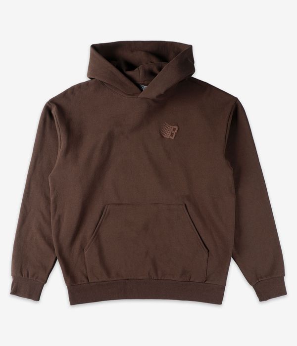 Bronze 56k B Logo Puff Print Sudadera (brown)