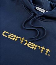 Carhartt WIP Basic sweat à capuche (ink air yellow)