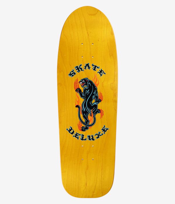 skatedeluxe Panther Old School 9.75" Skateboard Deck (yellow)