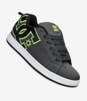 DC Court Graffik Schoen (grey black green)