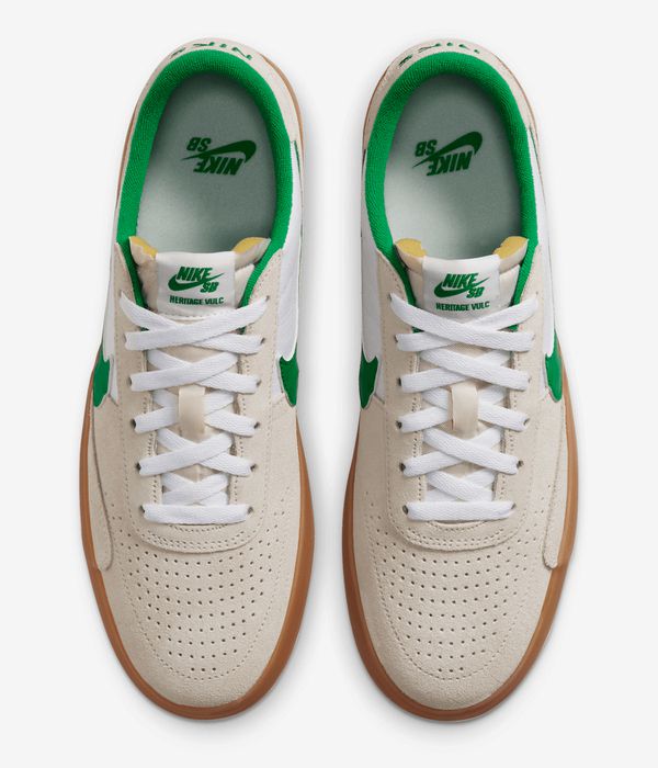 Nike SB Heritage Vulc Zapatilla (summit white lucky green)