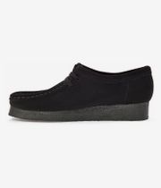 Clarks Originals Wallabee Shoes (black suede)