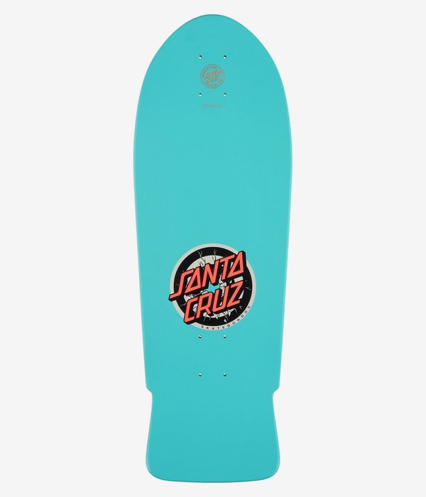 Santa Cruz Roskopp Two Reissue 10.35" Skateboard Deck (teal)