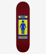 skatedeluxe x Girl 93 Til 8.5" Skateboard Deck (red)