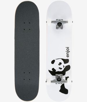 Enjoi Whitey Panda 7.75" Complete-Skateboard (white)
