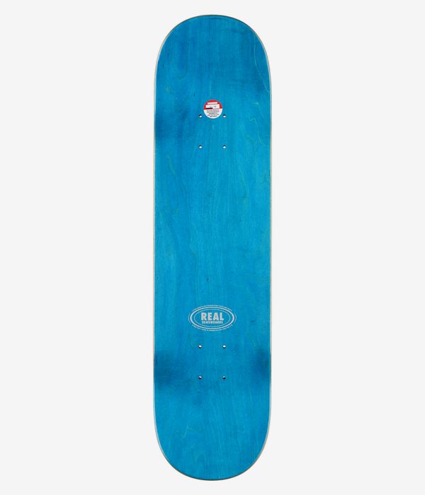 Real Nicole Queen Of Hearts Twin Nose 8" Planche de skateboard (grey)