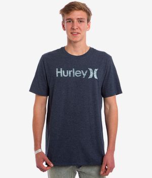 Hurley One & Only Push Through T-Shirt (heather obsidian)