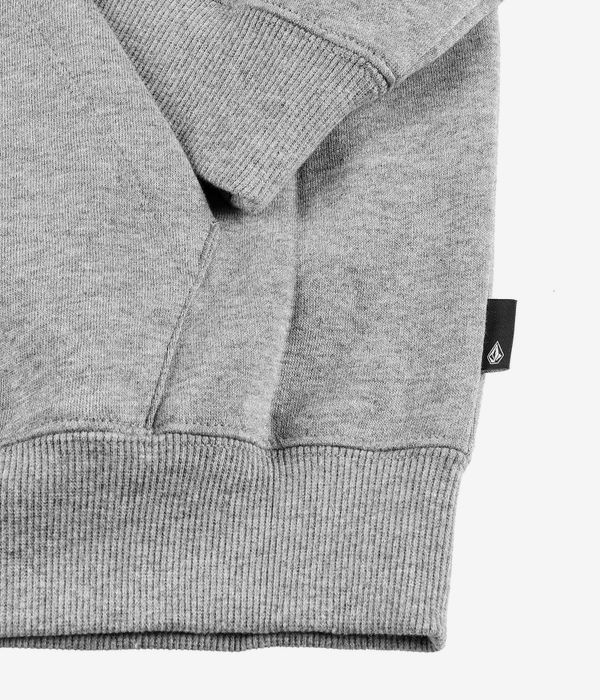 Volcom Catastrophy Zip-Sweatshirt avec capuchon (heather grey)