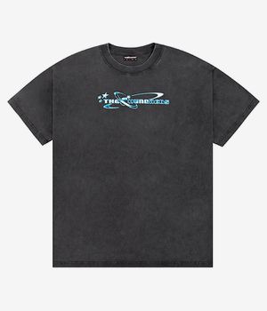 The Hundreds Y2K Bar Logo T-Shirt (wahsed black)