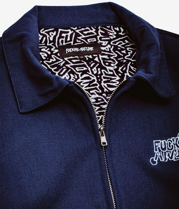 Fucking Awesome Harrington Jacket (navy)