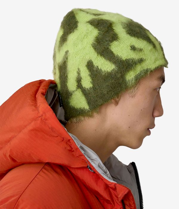 Gramicci Mohair Burly Runningman Mütze (chartreuse)