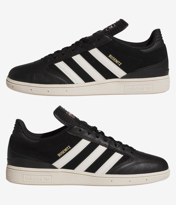 adidas Skateboarding Busenitz Shoes (core black chalk white gold)