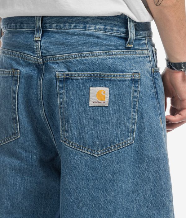 Carhartt WIP Langdon Cotton Smith Shorts (blue stone bleached)