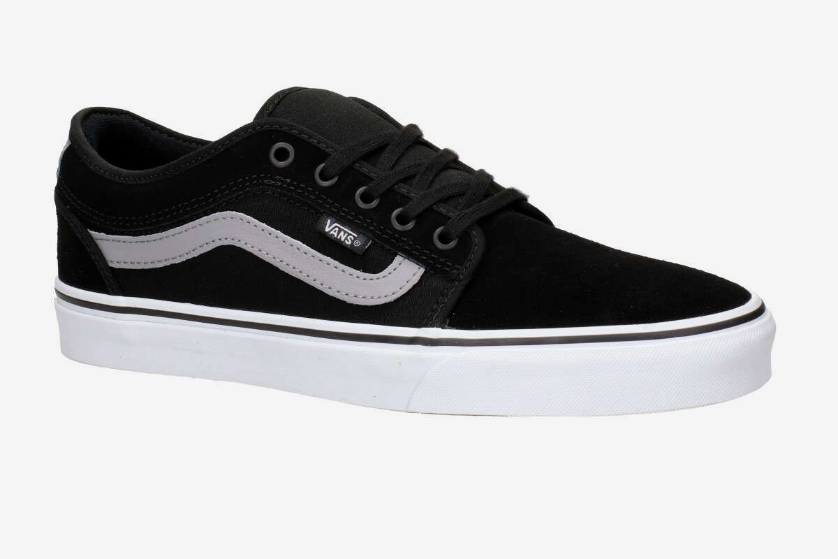 Vans Chukka Low Sidestripe Shoes (black grey white)