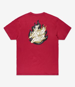 Santa Cruz Ultimate Flame Dot T-Shirt (blood)