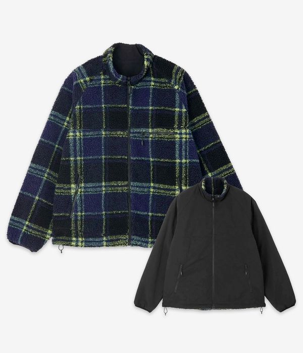 Gramicci Reversible Sherpa Plaid Jacke (plaid black)