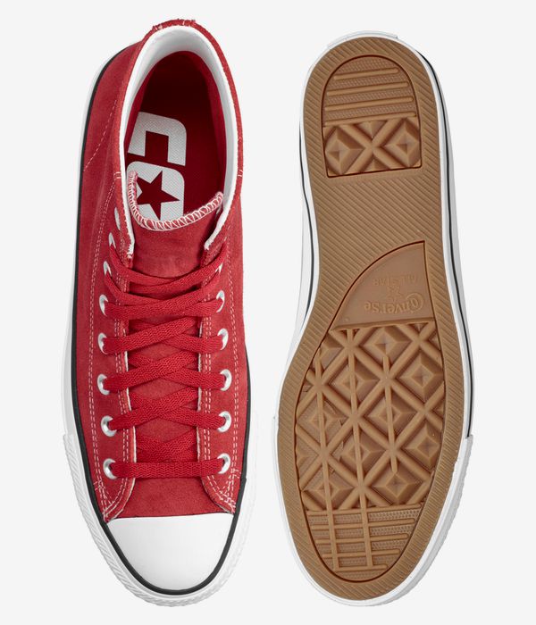 Converse CONS Chuck Taylor All Star Pro High Suede Chaussure (red white black)