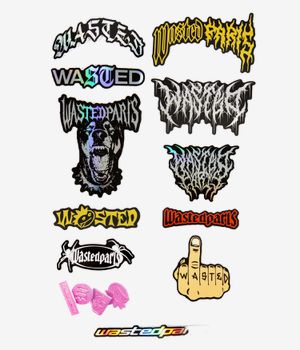 Wasted Paris Pulse Sticker Sticker (multi)