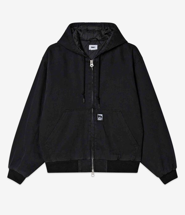 Obey Randy Jacket (black faded wash)