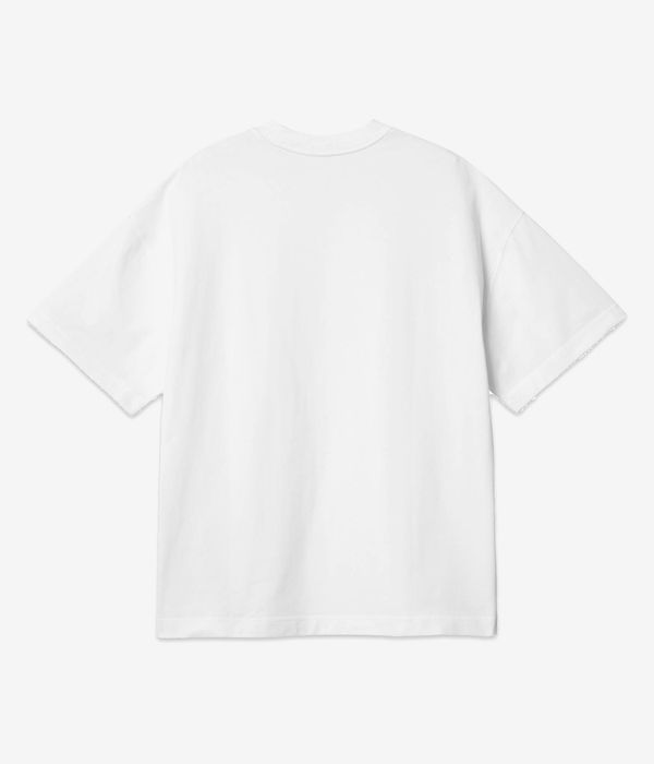 Carhartt WIP Link Script Organic T-Shirty (white black)
