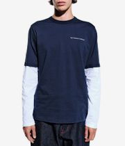 Pop Trading Company Logo Long sleeve (navy)