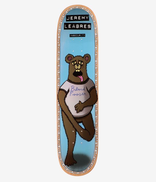 Toy Machine Leabres Insecurity 8" Skateboard Deck (multi)