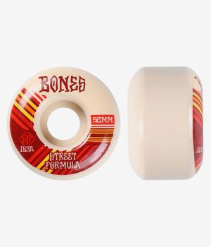 Bones STF Retros V4 Roues (white red) 52mm 103A 4 Pack