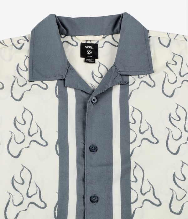 Vans Blaze Border Shirt (lemon icing stormy weather)