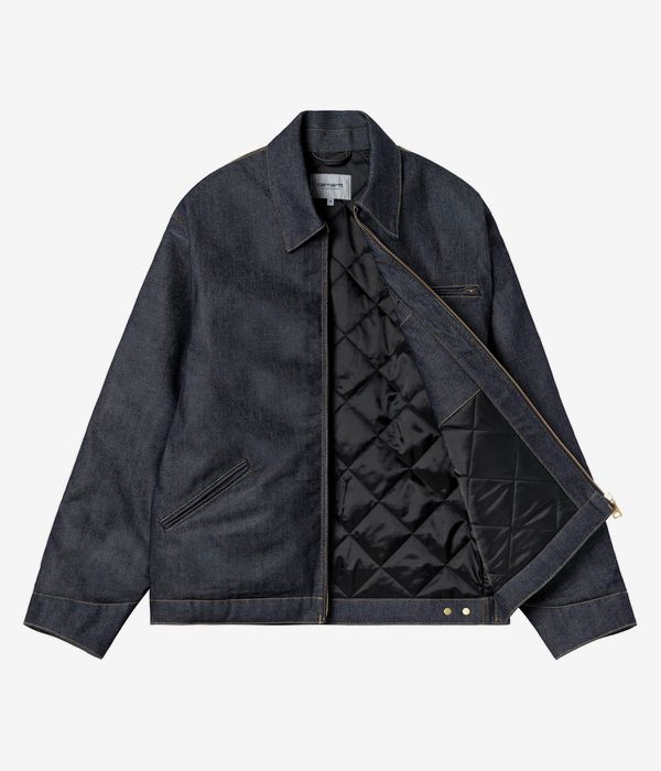 Carhartt WIP OG Detroit Cotton Bradenton Jacket (blue rigid)