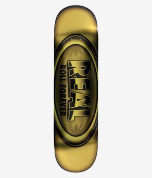 Real Team Oval Full DBX 8.38" Skateboard Deck (yellow)