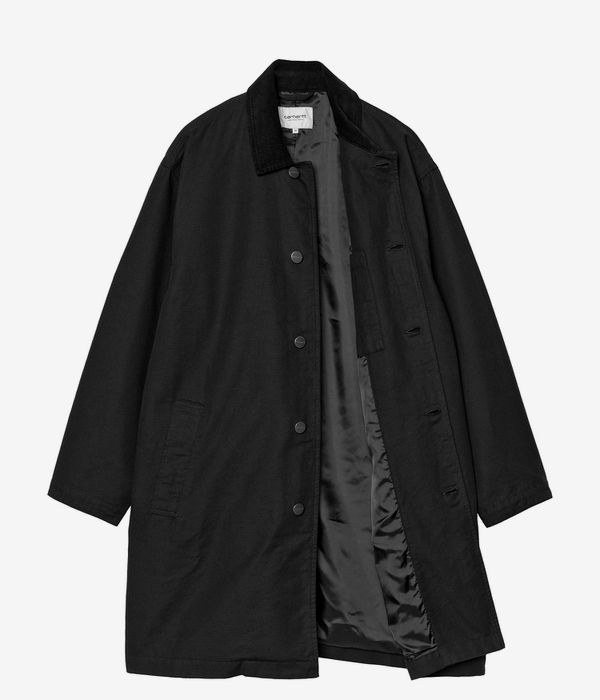 Carhartt WIP Webster Hubbard Jacke (black black rinsed)