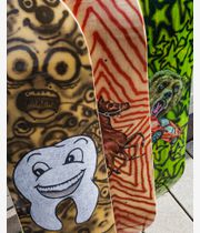 Baker Figgy Rocket Science 8.25" Skateboard Deck (multi)