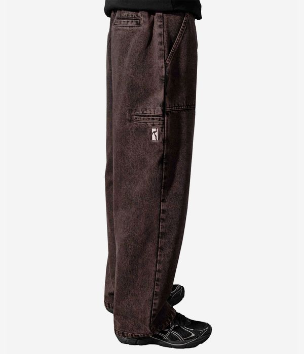 Poetic Collective Painter Jeans (brown acid denim wash)