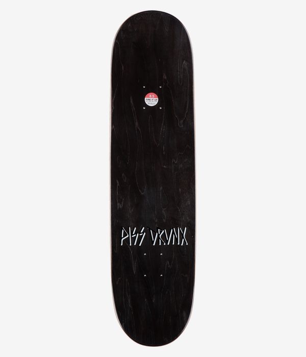 Pissdrunx OG Logo 8.5" Planche de skateboard (black)