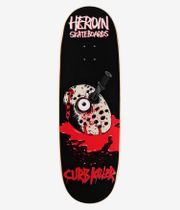 Heroin Skateboards Curb Killer 6 10" Skateboard Deck (black)