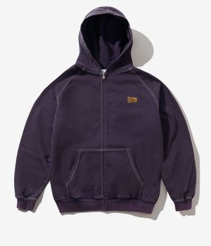 Butter Goods Sketch Zip-Hoodie (eggplant)