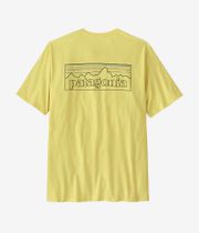 Patagonia P-6 Logo Responsibili Camiseta (lemon zest)