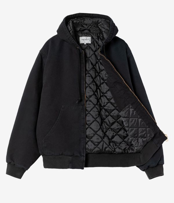 Carhartt WIP OG Active Organic Dearborn Winter Jacke (black stone canvas)