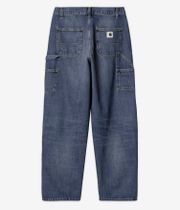 Carhartt WIP W' Brandon Double Knee Pant Camano Jeans women (blue dark used wash)