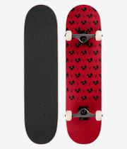 Antiz Owl 7.875" Complete-Skateboard (red)