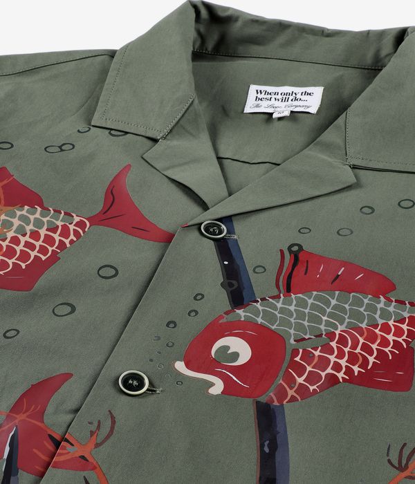 The Loose Company Fish Shirt (green red)