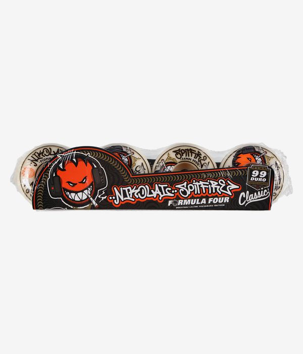 Spitfire Formula Four Nikolai Pro Edt. Classic Roues (natural) 54 mm 99A 4 Pack