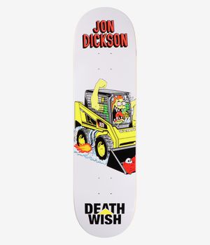 Deathwish Dickson Creeps 8.5" Tavola da skateboard (white)
