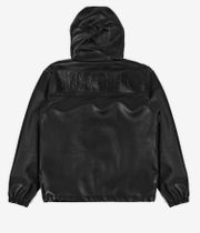 Wasted Paris Kingdom Faux Leather Windbreaker Jacke (black)